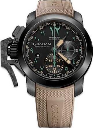 Graham Chronofighter Oversize Golden Dune 2CCAU.B12A.K93N Replica Watch